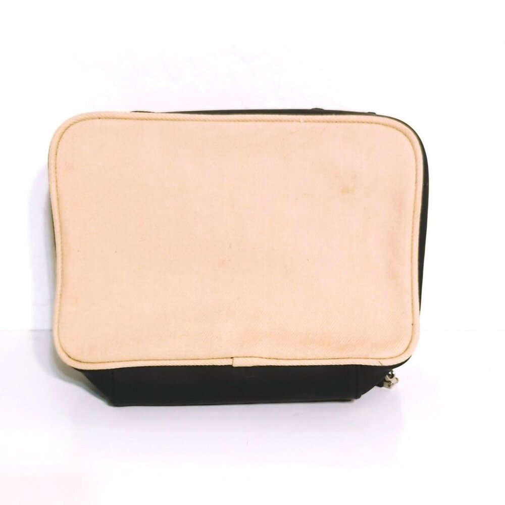 Polo Sport Ralph Lauren Beige Canvas Fragrance Toiletry Bag Travel Case - Picture 4 of 6
